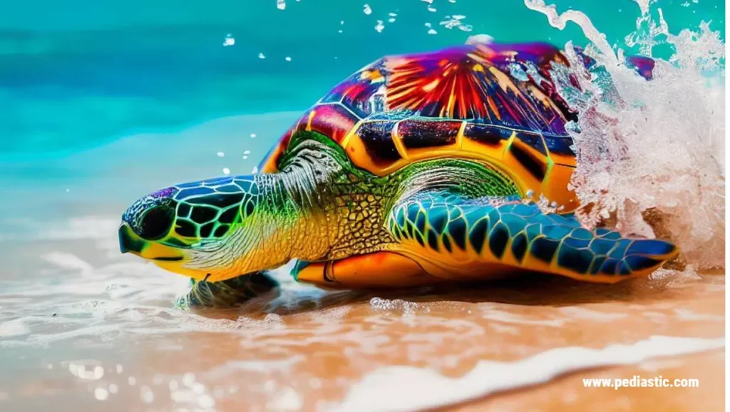 colorful turtle