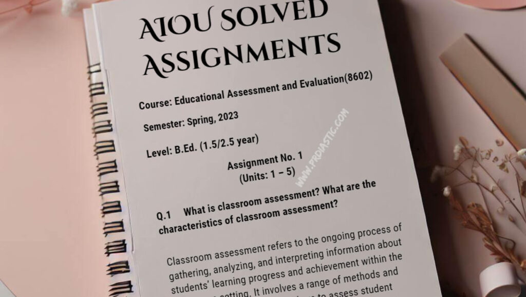aiou solved assignments 8602 spring 
2023