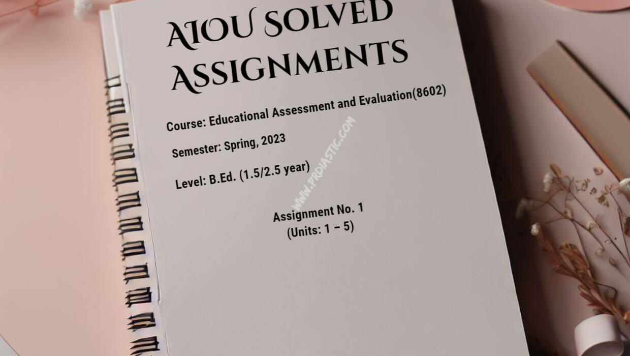 assignment 1 aiou edu pk